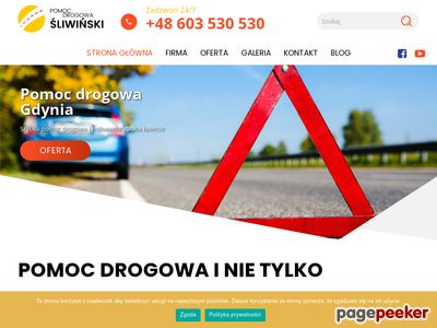 Śliwiński Parking Strzeżony, Pomoc Drogowa