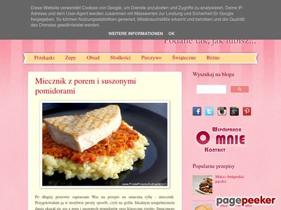 Blog kulinarny www.ProstePrzepisyKulinarne.com