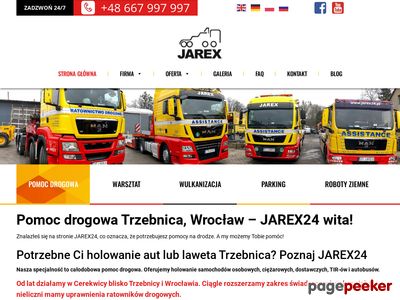 Pomoc Drogowa PUH Jarex Jarosław Frąckowiak